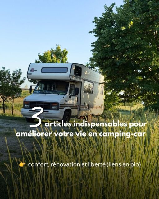 Améliorer son confort de vie en camping-car, ça peut parfois faire toute la différence 🚐✨
.
Un aménagement bien pensé, un espace chaleureux et quelques astuces pratiques permettent de se sentir véritablement chez soi, même sur les routes.
Dans ce carrousel, nous vous partageons 3 articles indispensables pour améliorer votre quotidien en camping-car :
👉 Fabriquer un lit-peigne pour optimiser l’espace 👉 Installer un mini poêle à bois en toute sécurité 👉 Rénover son camping-car sans se ruiner 
Des conseils concrets, des idées d’aménagement et des solutions testées pour gagner en confort et profiter pleinement de votre vie nomade.
🔗 Retrouvez les 3 articles sur notre site internet — le lien est en bio.
👉 Quel aménagement a le plus changé votre quotidien en camping-car ? 👇
#campingcar #renoversoncc #nomade