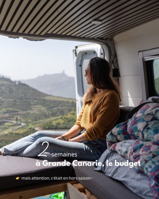 💰 COMBIEN NOUS A COÛTÉ LA GRANDE CANARIE ? 🇮🇨

Après plusieurs mois d’absence, il est temps de clôturer cette longue série consacrée à notre voyage à Grande Canarie, commencé en mars dernier. ☀️

Et pour terminer cette aventure, on vous partage le budget complet de notre séjour 👀

Au programme :
🏨 quelques jours à l’hôtel à Las Palmas
🚐 10 jours de road trip en van à travers l’île
⛽️ essence
🍴 restaurants et courses
🏕️ nuits et activités…

Bref, combien nous a réellement coûté ce voyage de quelques jours à Las Palmas puis 10 jours en van autour de l’île ?

On vous détaille tout dans ce post 👇

Et voilà… après des mois à garder cette aventure de côté, la page Grande Canarie se tourne enfin. 🥹🤍

Alors, avant de regarder le détail : vous auriez estimé quel budget pour deux personnes sur ce type de séjour ? 👀

#grancanaria #budgetvoyage #vanlife