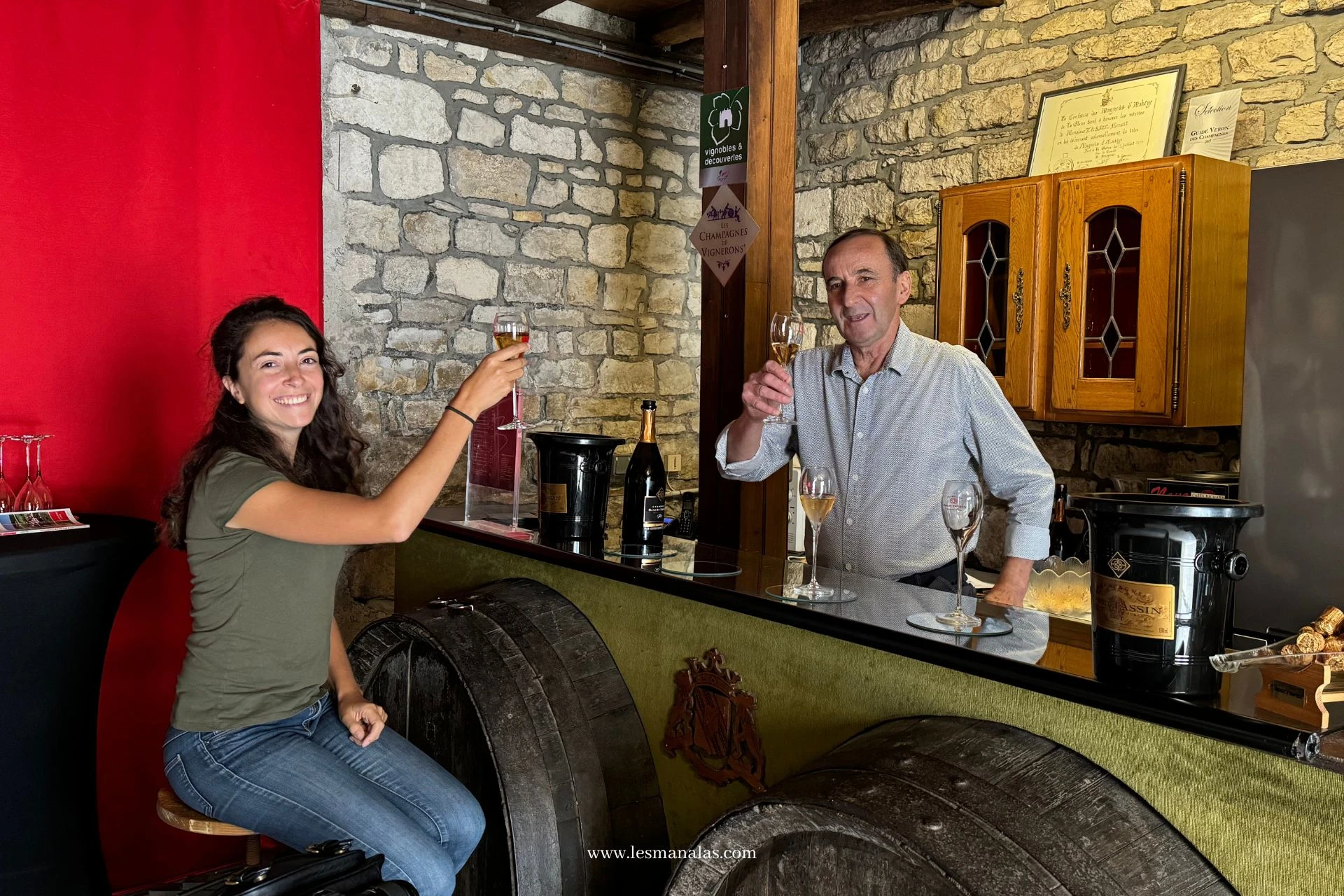 Dégustation de champagne chez Champagne Benoît Tassin